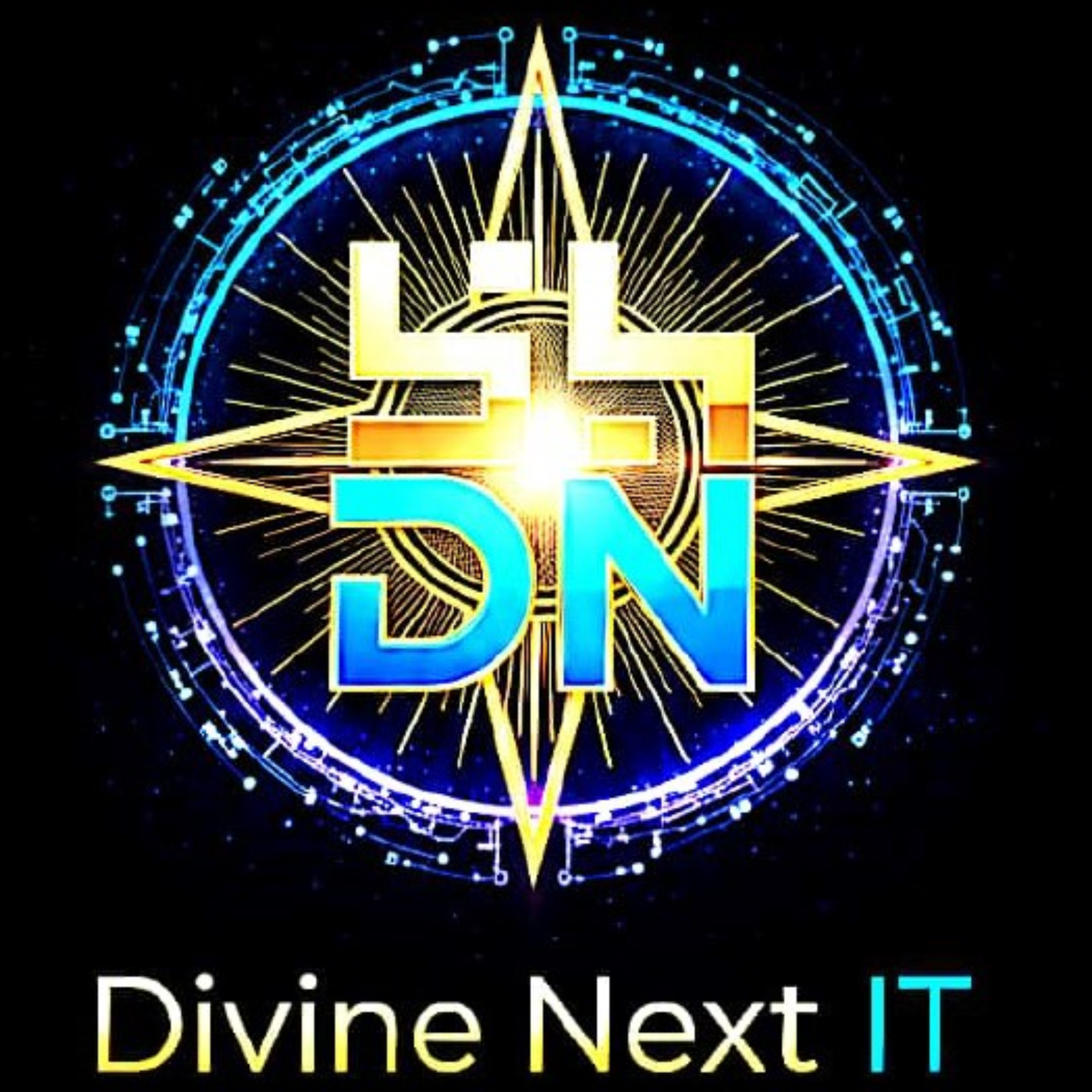 Divine Next IT Logo For Website Heading